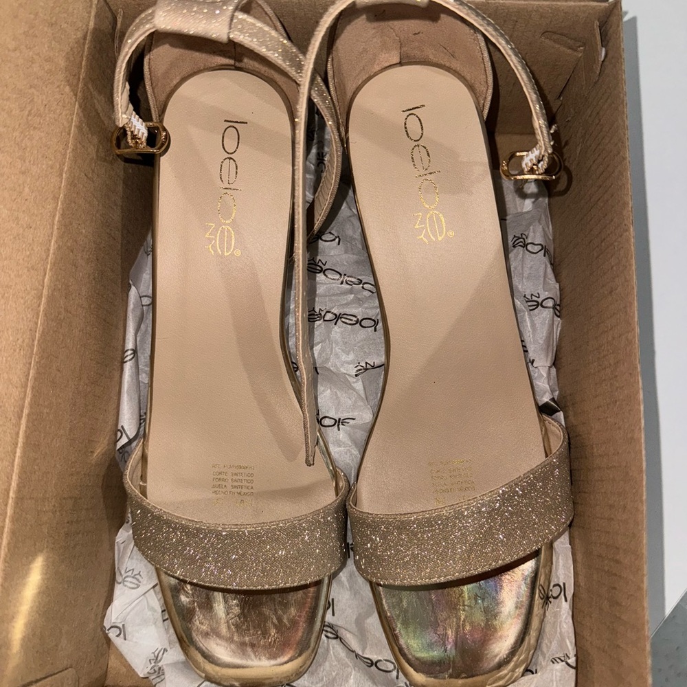 Bebe Gold Women's Heels